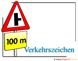 Kostenlose übungen und arbeitsblätter zur vorbereitung auf die theoretische fahrradprüfung / radfahrprüfung in der 4. Verkehrszeichen Clipart Free