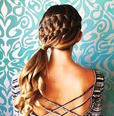 French braid your hair across the center of the top section and add in some soft curls for a finished look. 30 Elegant French Braid Hairstyles