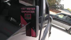 Tint Meter On 70 35 20 Window Tint