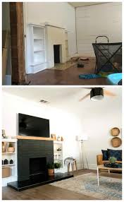 If you plan to paint fireplace stones, there are a pair of important factors you will need to consider before you begin. Over 20 Painted Brick And Stone Transformations Nesting With Grace