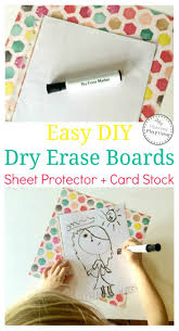 Simple Diy Dry Erase Boards Planning Playtime Diy Dry Erase Board Dry Erase Board Easy Diy
