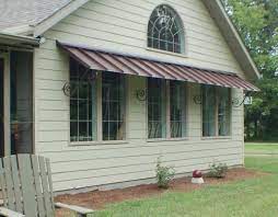 Orleans Galvalume Door Window Awning At Menards Window Awnings Windows And Doors Door Awnings