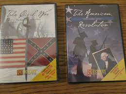 History Channel DVDs-The Civil War/The American Revolution