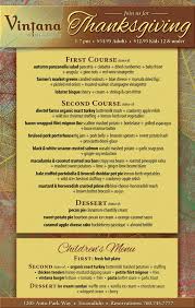 These thanksgiving brunch recipes will make you forget all about roast turkey and gravy. Vintana S Thanksgiving Dinner Cohn Restaurant Group