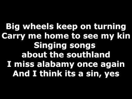 Lyrics In Video And In Description Artist Lynyrd Skynyrd Song Sweet Home Alabama No Sweet Home Alabama Lyrics Sweet Home Alabama Lynyrd Skynyrd Songs