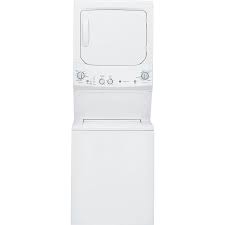 The kind of outlet required for your washing machine might depend on its specifications. Ge Electric Stacked Laundry Center With 3 8 Cu Ft Washer And 5 9 Cu Ft Dryer In The Stacked Laundry Centers Department At Lowes Com