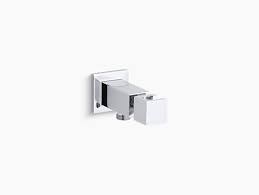 Awaken shower arm diverter in vibrant brushed nickel this awaken shower arm diverter cradle is this awaken shower arm diverter cradle is an easy way to upgrade your showerhead to a handshower/showerhead combination with kohler quality. K 14791 Loure Wall Mount Handshower Holder With Supply Elbow Kohler