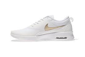 Buying request hub makes it simple, with just a few steps. Nike Air Max Thea White Metallic Gold Swoosh Hypebae