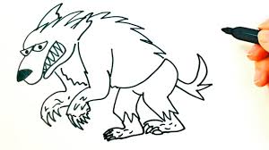 Hombre Lobo Para Colorear