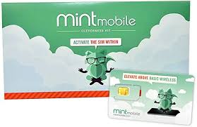 Amazon Com 15 Month Mint Mobile Wireless Plan 4gb Of 5g 4g Lte Data Unlimited Talk Text For 3 Months 3 In 1 Gsm Sim Card
