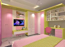 I'm sure that if you study room are more functional in wider areas, but i'm not saying that it does not fit with homes having small spaces. Kids Bedroom Design In Pan India Vintech Interiors Private Limited Id 21542655088
