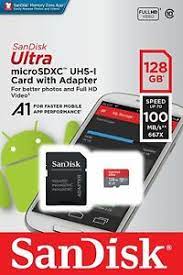 See more related results for. Sandisk 128gb Micro Sd Sdxc Card 100mb S Ultra 128g Class 10 Uhs 1 A1 Ebay