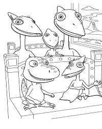 Simple free dinosaur coloring page to print and color (from the disney movie) cute free dinosaurs coloring page to download : Buddy And Tiny Ride Train With Shiny Family In Dinosaurus Train Coloring Page Coloring Sun Train Coloring Pages Dinosaur Coloring Pages Dinosaur Train