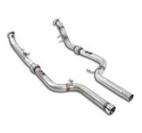 Downpipe kit Right - Left, (Deletes the catalytic)