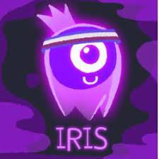 (not shown in the lineup art.) when mulberry is selected, he howls, looks to the left, then the right. Iris From Team Purple On The Great Ghoul Duel Google Doodle 2018 Halloween