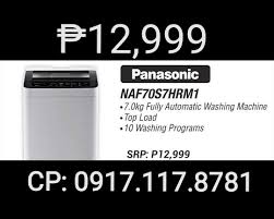 Portable washing machine mini 17.6 lbs compact washer machine and dryer combo w/11 lbs small twin tub washer and 6.6 lbs spin cycle for camping, apartments, dorms, college rooms, rv's (grey): Panasonic 7 0kg Brand New With Warranty New Model Washing Machine Automatic Washer Rinse Spin On Sale Tv Home Appliances Washing Machines And Dryers On Carousell