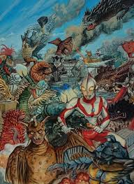 ultraman is ultra awesome イラスト sf アート 絵