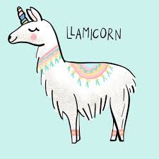 Find And Save Ideas About Llamas On Pinterest See More Ideas About Cute Llama Llama Pictures And Pics Of Llamas Ll Cute Drawings Unicorn Drawing Cute Llama