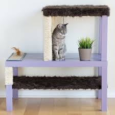 Ikea Hacks Fur Haustiere Alles Fur Hund Und Katze Selbstgebauter Kratzbaum Diy Kratzbaum Mangel Tisch
