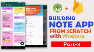 Android Note Taking App Tutorial With Firebase Part 8 Adding Note Android Notes Good Notes Notetaking