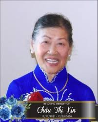 Lê Văn Thu Châu Thị Xin Obituary