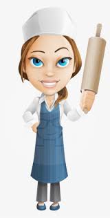 Funny sweetness, a piece of cake. Vector Chef Woman Character Chef Cartoon Character Transparent Png 691x1060 Free Download On Nicepng