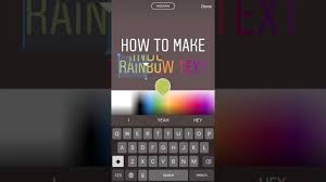 Getting the rainbow instagram story ring couldn't be easier. Social Tips Learn How To Make Rainbow Text For Instagram Stories Youtube