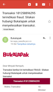 Jika sudah ada transaksi, maka pembeli pun akan diminta untuk mengirimkan uang terlebih dahulu. Tips Trik Menghadapi Fraud Bukalapak Komunitas Bukalapak
