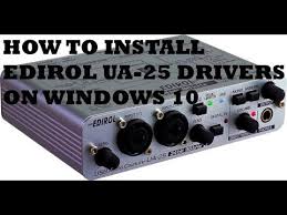 Após o download, clique duas vezes no nome do arquivo. How To Install Edirol Ua 25 Driver On Windows 10 Youtube