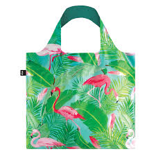 Enjoy exploring diverse arrays of trolley shopping. Loqi Reusable Shopping Bag Wild Collection Flamingos