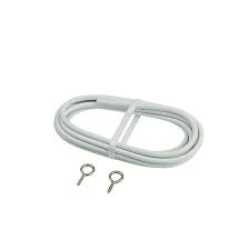 21 bild zu rideau occultant castorama blanc. Kit Cable Pour Rideau 2 M Blanc Castorama