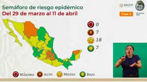 Pese al regreso a semáforo amarillo, sheinbaum aclaró que se mantendrán las aperturas y no se cerrarán las actividades en cdmx. Semaforo Covid 19 7 Estados En Verde 18 En Amarillo Y 7 En Naranja