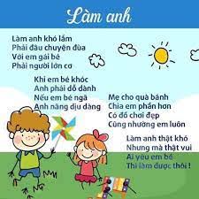 Top 6 bài thơ hay cho mẫu giáo nhỡ 4-5 tuổi