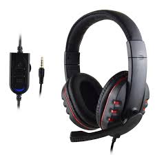 Fnship 3 5mm Wired Over Head Stereo Headband Gaming Headset Headphone With Mic Microphone Volume Control Fo Gaming Headset Gaming Headphones Headphones For Ps4