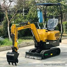 0.8ton small excavator for sale in China, Smallest JIANGTU ...