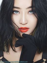 Best Blue Eyed Kpop Idols Picture For Black Hair Eyes Tumblr Ideas And Ethnicity Concept Sistar Shake It Sistar Sistar Kpop