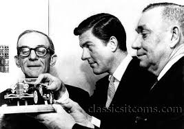 This is a rare photo of Dick Van Dyke and his father, Loren Wayne "Cookie"  Van Dyke (that's Cookie facing the camera), photographed with Fritz  Duesenberg (right), the son of famed German-American