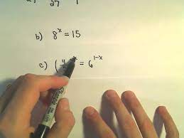 How do you rewrite negative exponents? Solving Exponential Equations Some Basic Examples Youtube