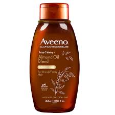 Sweet almond oil hair mask Frizz Calming Almond Oil Blend Conditioner Aveeno