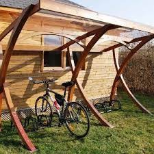 Bike Shelters Are Very Important In This Modern World As It Protects The Bike From All Extreme Weather Cond Fahrradabstellraum Fahrradgarage