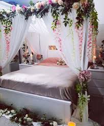 It is also a minimalist way of incorporating color into a room. 61 Wedding Room Decorations Ideas Wedding Room Decorations Wedding Bedroom Wedding Night Room Decorations