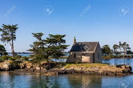 Offering the perfect mix of country and coast with fabulous sandy beaches, history, gastronomy. Boedic Chapel Gulf Of Morbihan Brittany France Stock Photo Picture And Royalty Free Image Image 156524307