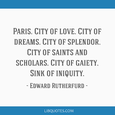 splendor. city of saints and scholars. city