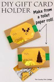 Diy Gift Card Holder From A Toilet Paper Roll Gift Card Holder Diy Gift Card Holder Diy Gift Card