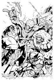 Gwen stacy use her powers spiderman. Comics Spiderman Wolverine Mattjamescomicarts Books Adult Coloring Pages
