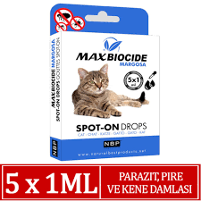 Max Biocide Kediler Icin Bitkisel Dis Parazit Damlasi Margosa Fiyatlari Ve Ozellikleri