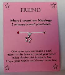 Friend Wish Bracelet Keepsake Gift Friendship Bracelet Charm Etsy Wish Bracelets Friendship Christmas Gifts Friendship Bracelets
