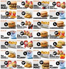 499 at mcdonalds as of january 04, 2021. Mcdonalds Herbst Kalender Mit 28 Coupons Letzte Tage Big Mac Fur