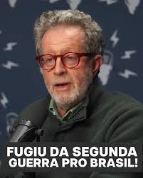 Trabalhou na Segunda Guerra e fugiu para o Brasil!