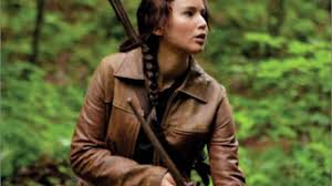 The Leather Jacket Katniss Everdeen Jennifer Lawrence In